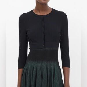 Alaïa Cropped Cardigan